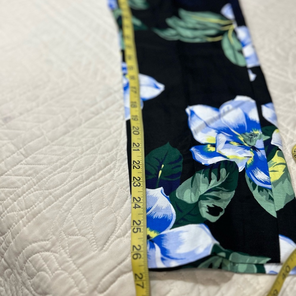 NWT Banana Republic Avery Fit Floral Cropped Ankle Pants Women’s Size 4 #783593 - Picture 14 of 14